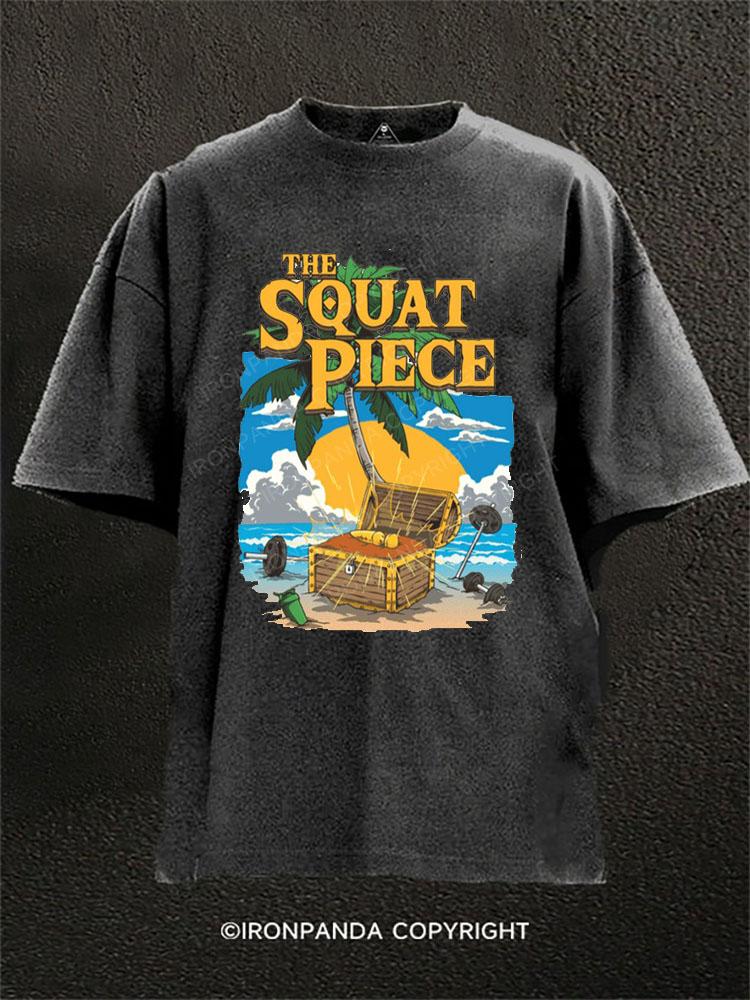 The Squat Piece Washed Gym Shirt