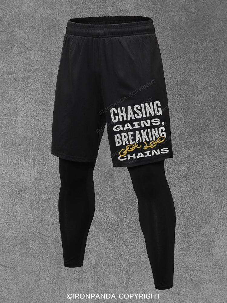 CHASING GAINS BREAKING CHAINS Performance Training Pants