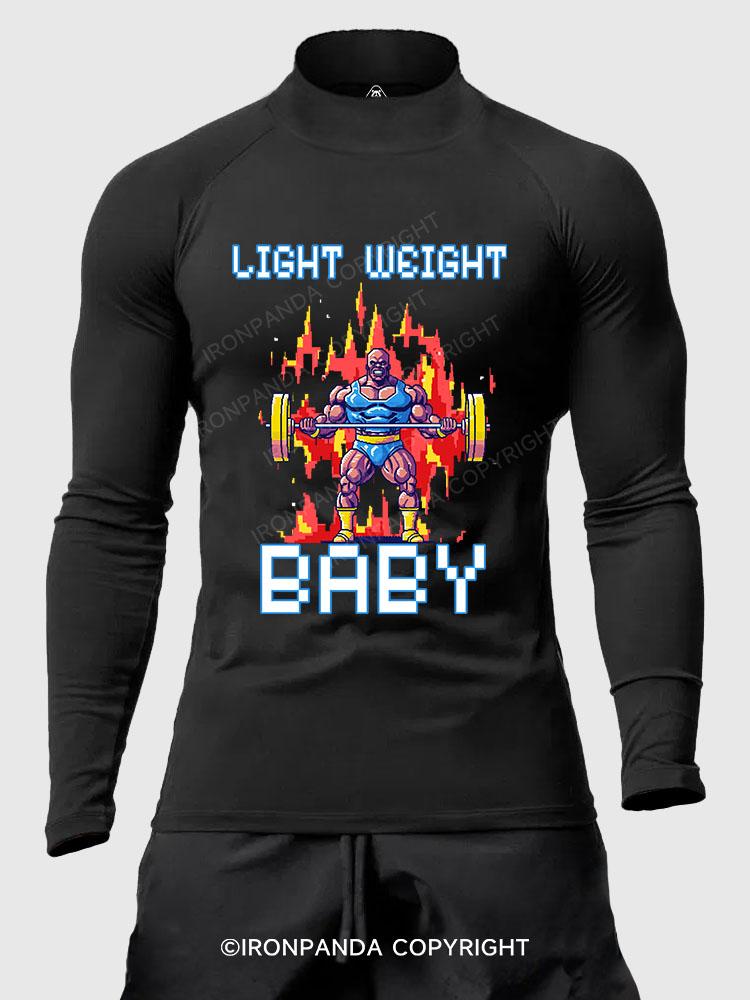 Light Weight baby Men's Fitted Mock