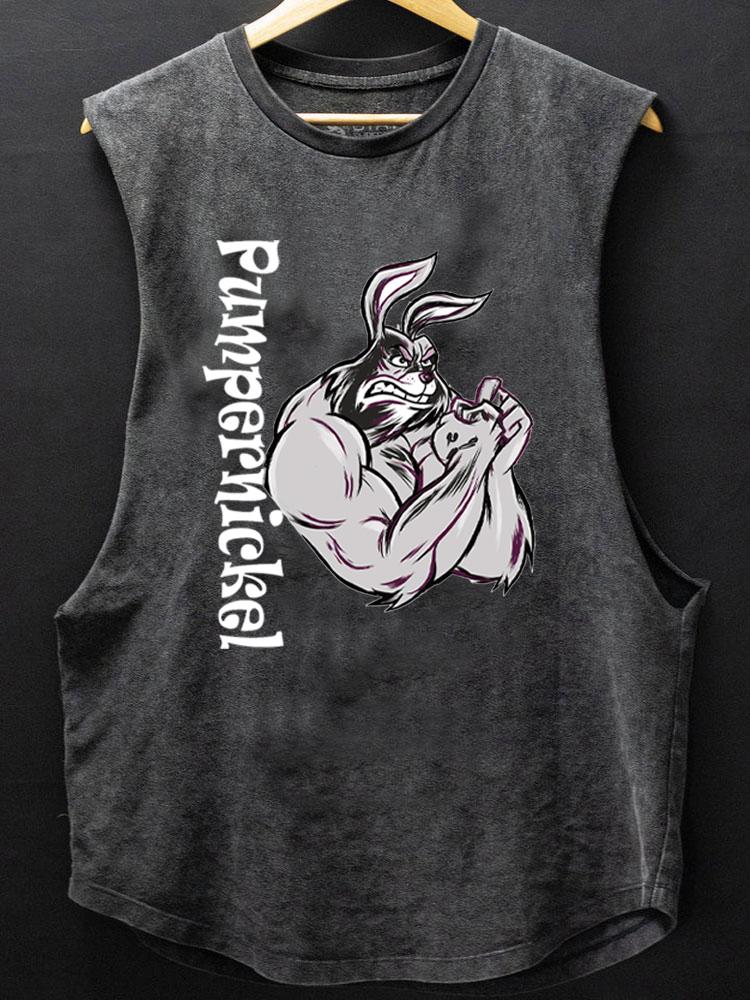 pumpernickel fitness SCOOP BOTTOM COTTON TANK