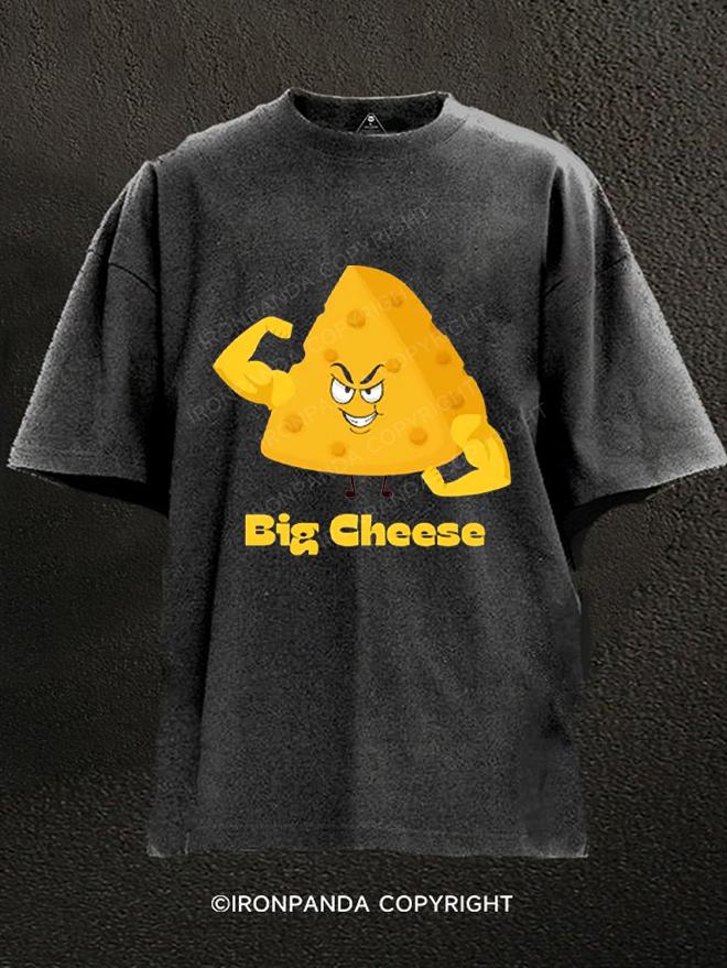 Big Cheese Washed Gym Shirt