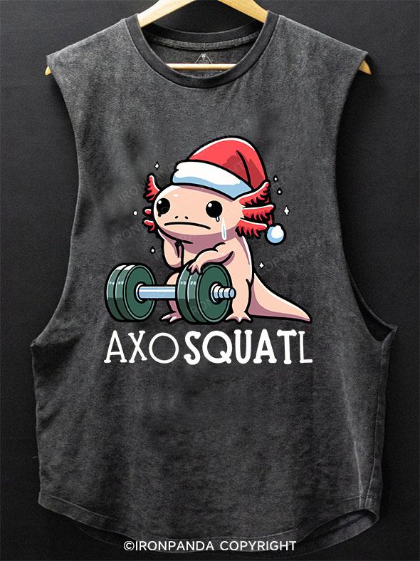 AXOSQUATL SCOOP BOTTOM COTTON TANK