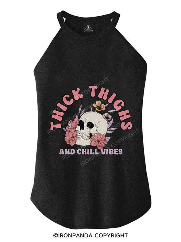 Thick Thighs TRI ROCKER COTTON TANK