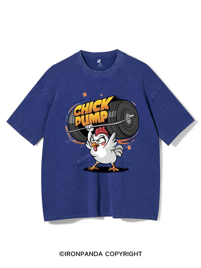 CHICK PUMP VINTAGE GYM SHIRT