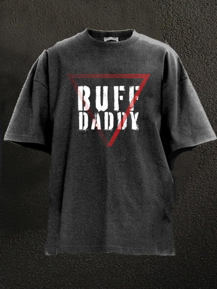 buff daddy Washed Gym Shirt