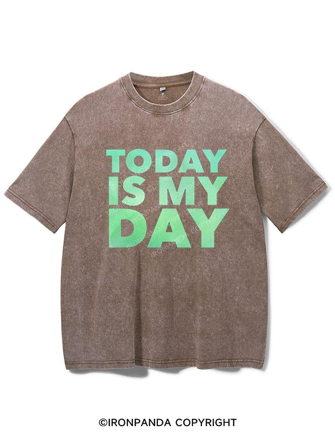 TODAY IS MY DAY VINTAGE GYM SHIRT