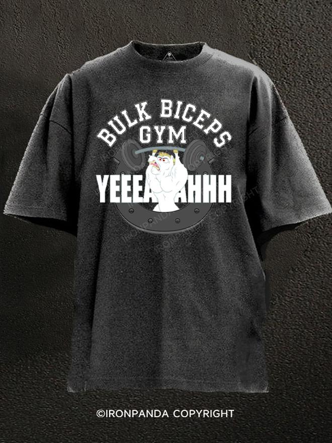 Bulk Biceps Washed Gym Shirt