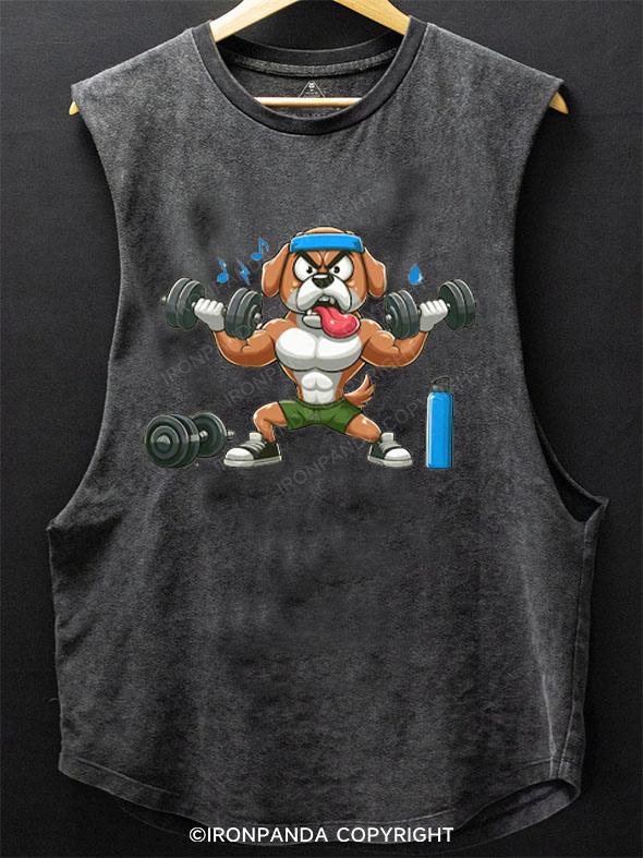 Fitness Dog SCOOP BOTTOM COTTON TANK