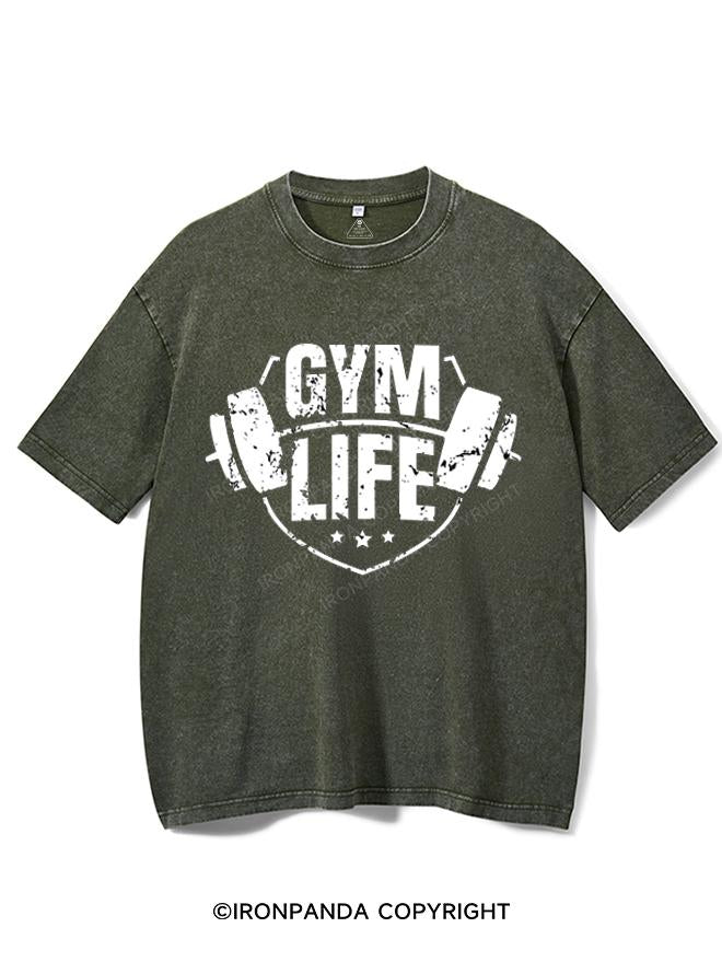 GYM LIFE VINTAGE GYM SHIRT