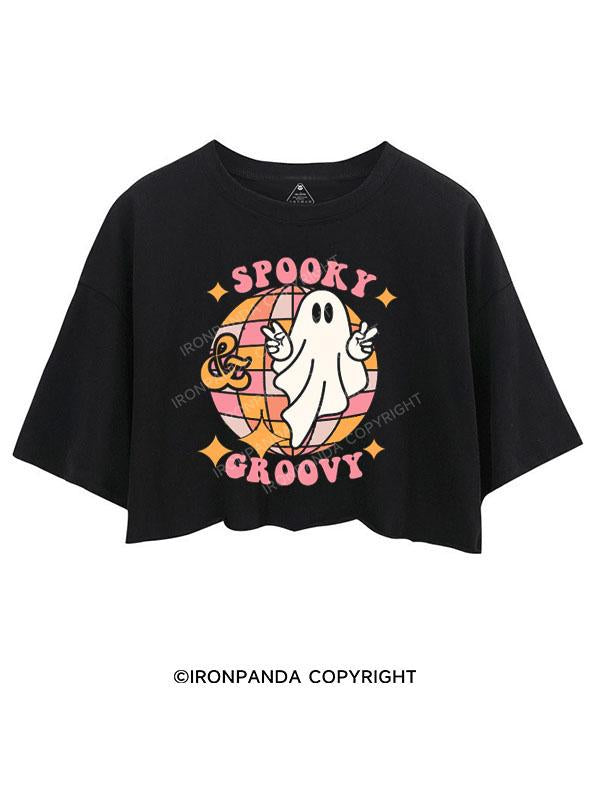 SPOOKY GROOVY CROP TOPS