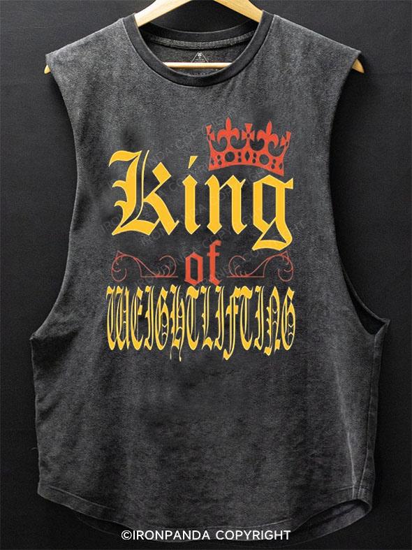 King Of Weightlifting SCOOP BOTTOM COTTON TANK