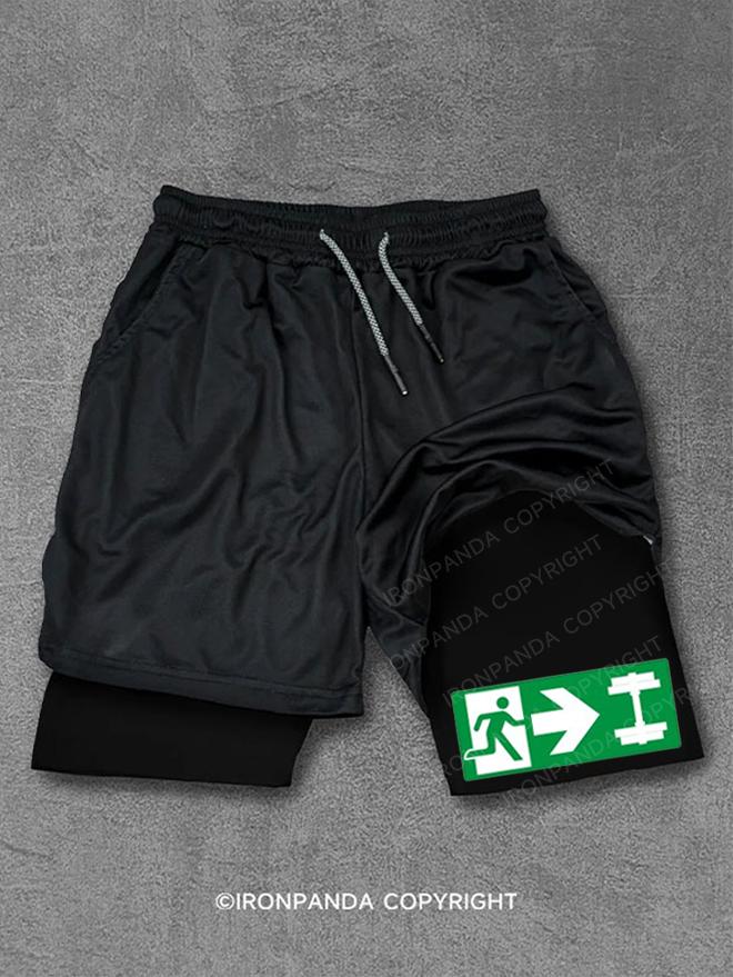 Outlet dumbbell Performance Training Shorts