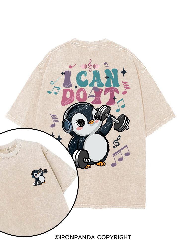 I can do it printed Gym Shirt