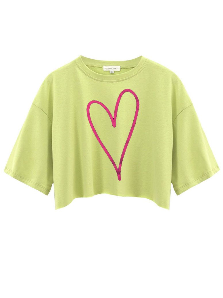 Heart Muscle Crop Tops