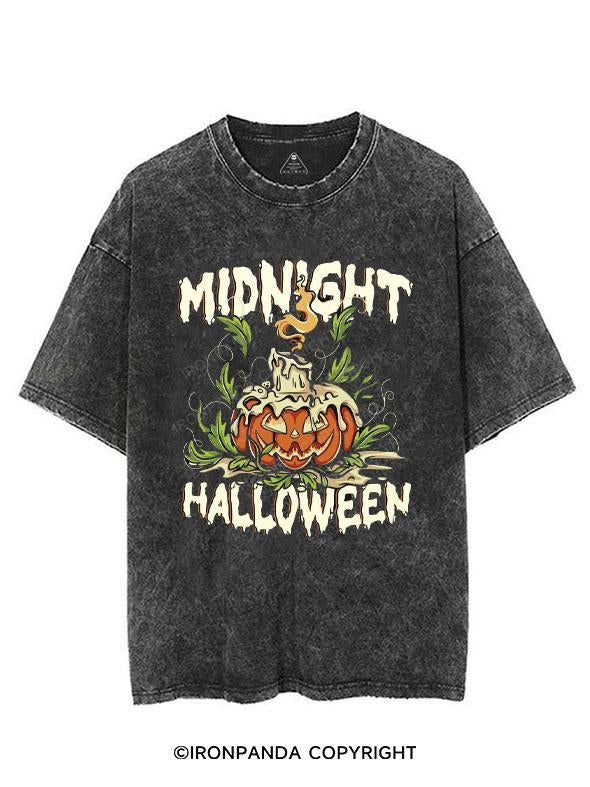 MIDNIGHT HALLOWEEN VINTAGE GYM SHIRT