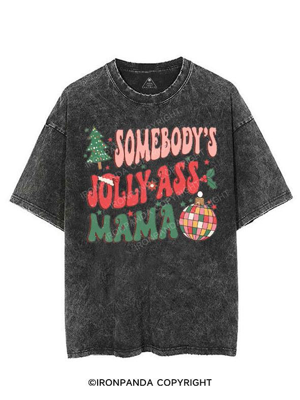 SOMEBODY'S JOLLY ASS MAMA VINTAGE GYM SHIRT