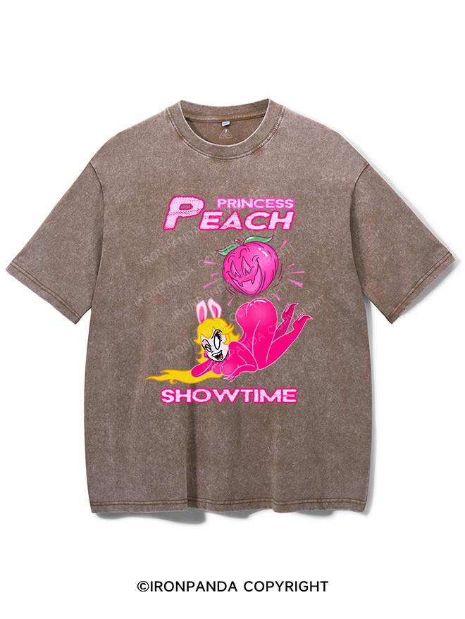 PRINCESS PEACH SHOWTIME VINTAGE GYM SHIRT