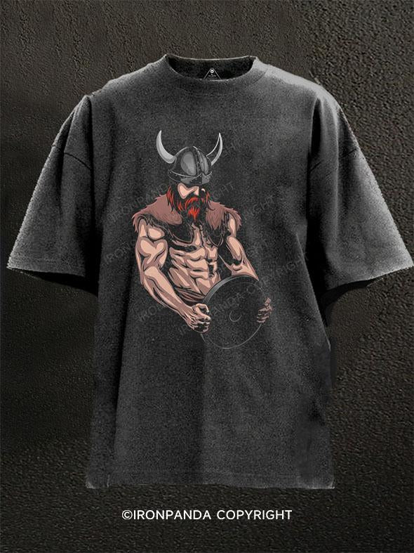 Viking Fitness Washed Gym Shirt