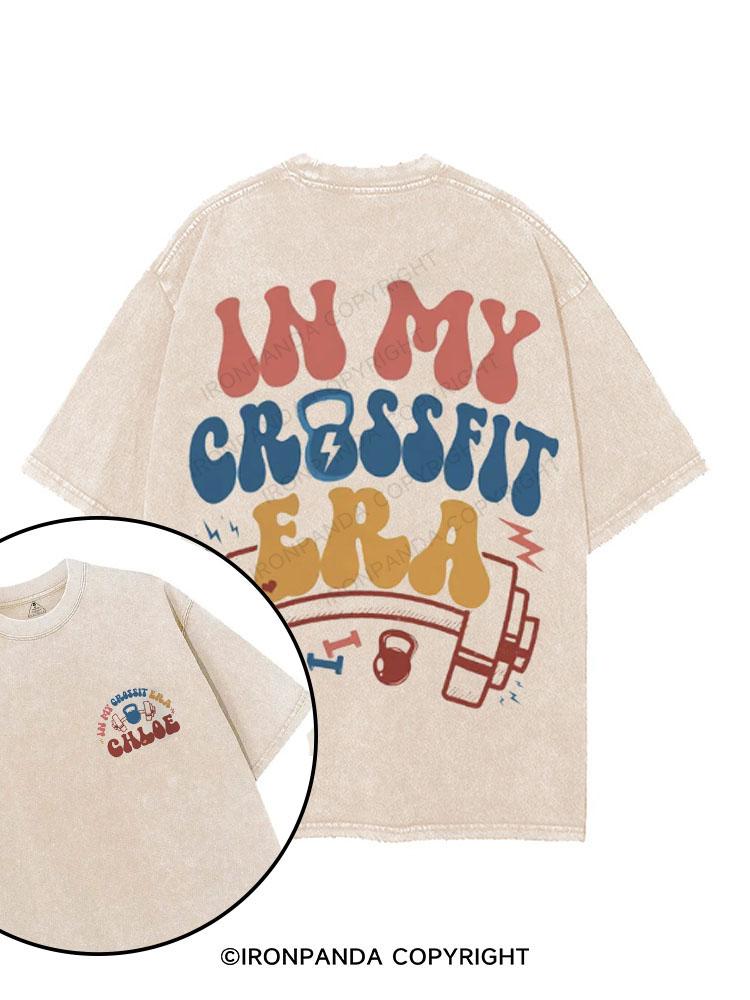 In My Crossfit Era printed Gym Shirt