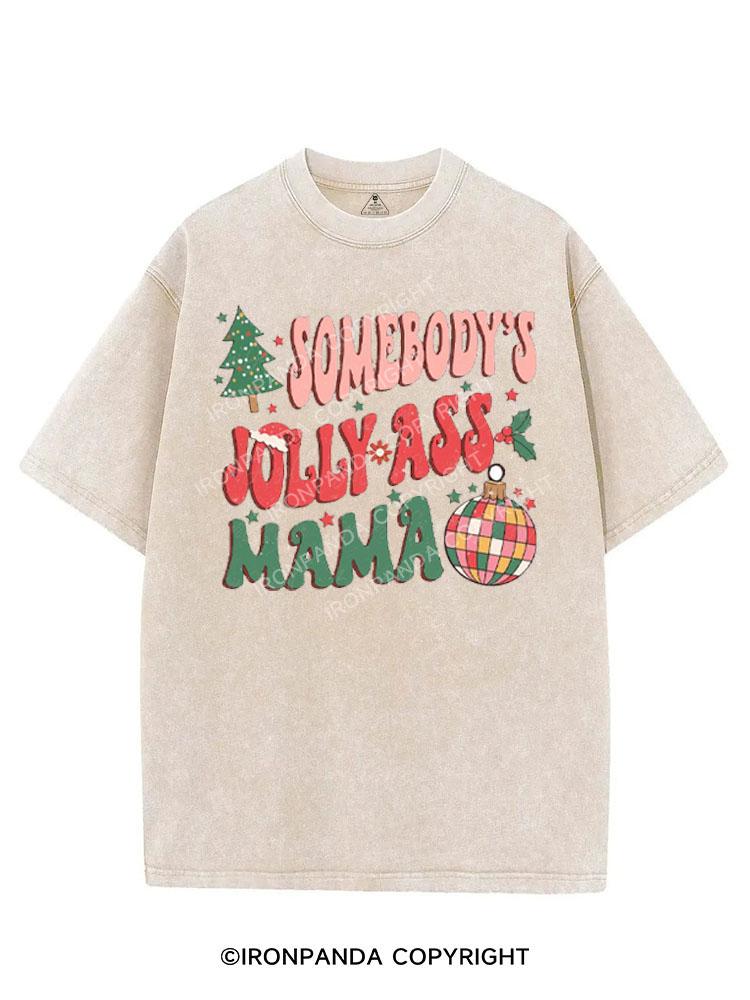 SOMEBODY'S JOLLY ASS MAMA VINTAGE GYM SHIRT