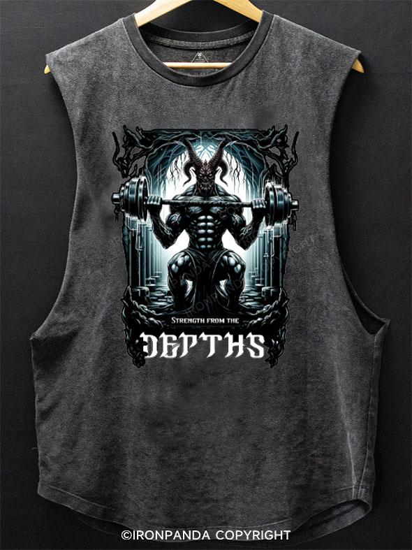 Development of power from the shadows SCOOP BOTTOM COTTON TANK