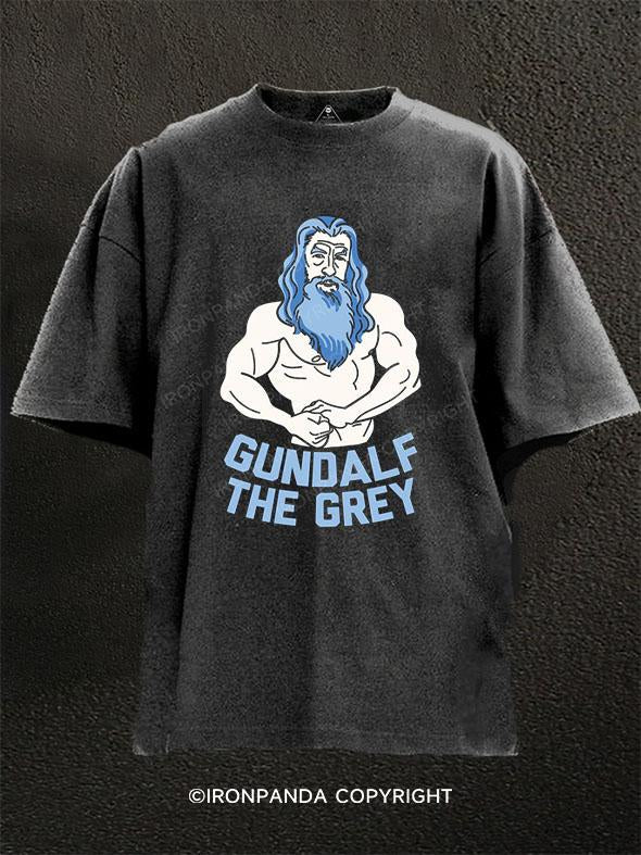 Gundalf The Grey Washed Gym Shirt