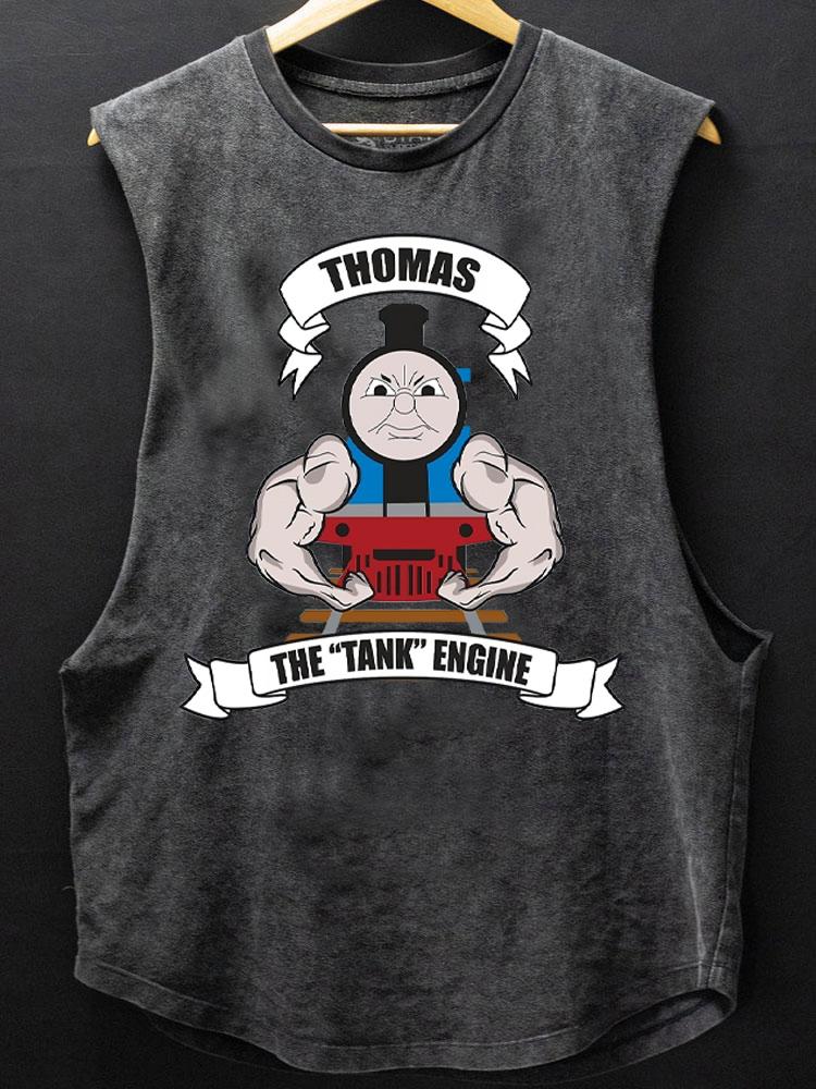 the tank engine SCOOP BOTTOM COTTON TANK