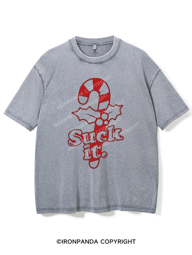 SUCK IT VINTAGE GYM SHIRT