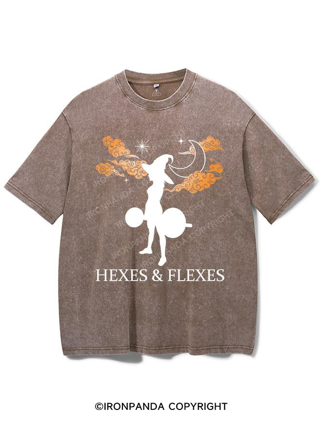 HEXES&FLEXES VINTAGE GYM SHIRT