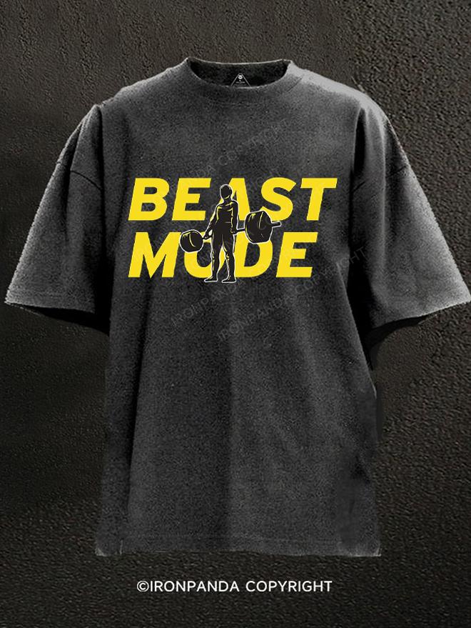 Dead weight Beast mode Washed Gym Shirt