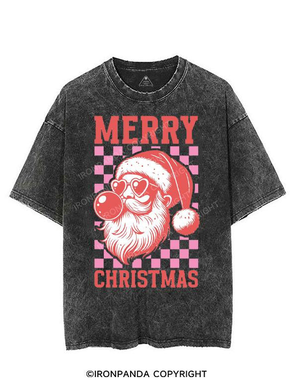 MERRY CHRISTMAS VINTAGE GYM SHIRT