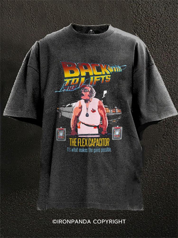 Back to the Future Washed Gym Shirt