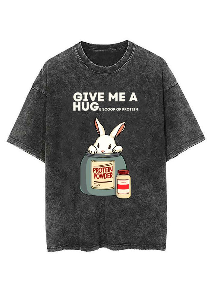 GIVE ME A HUG VINTAGE GYM SHIRT