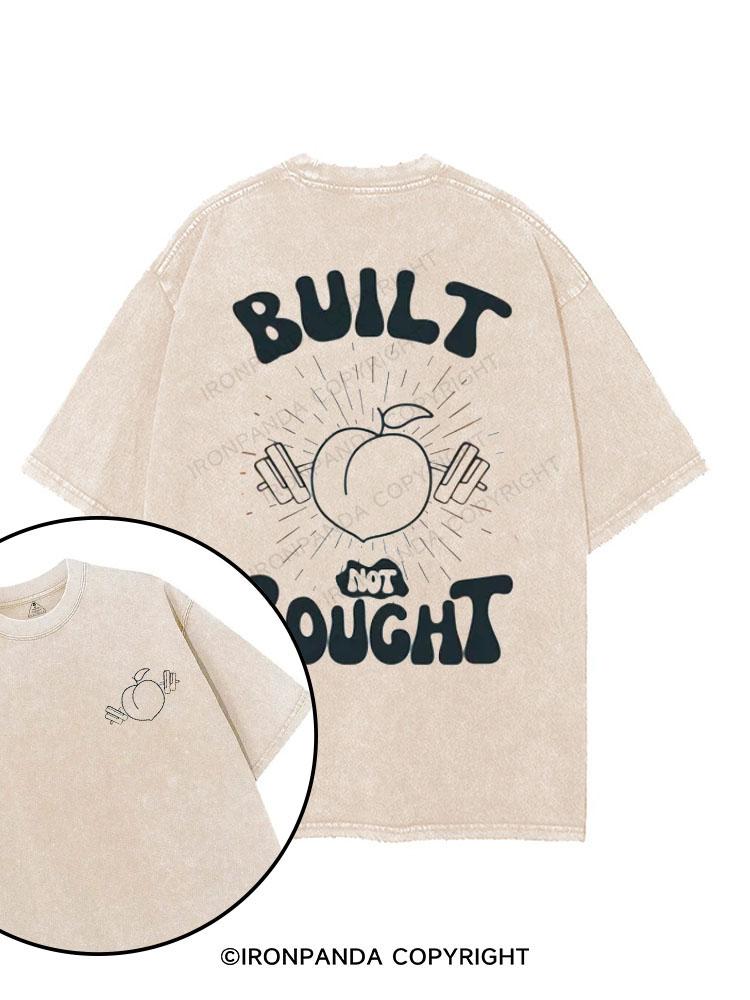 Built Not Bought printed Gym Shirt