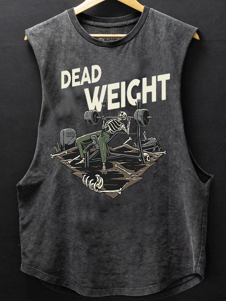 dead weight SCOOP BOTTOM COTTON TANK