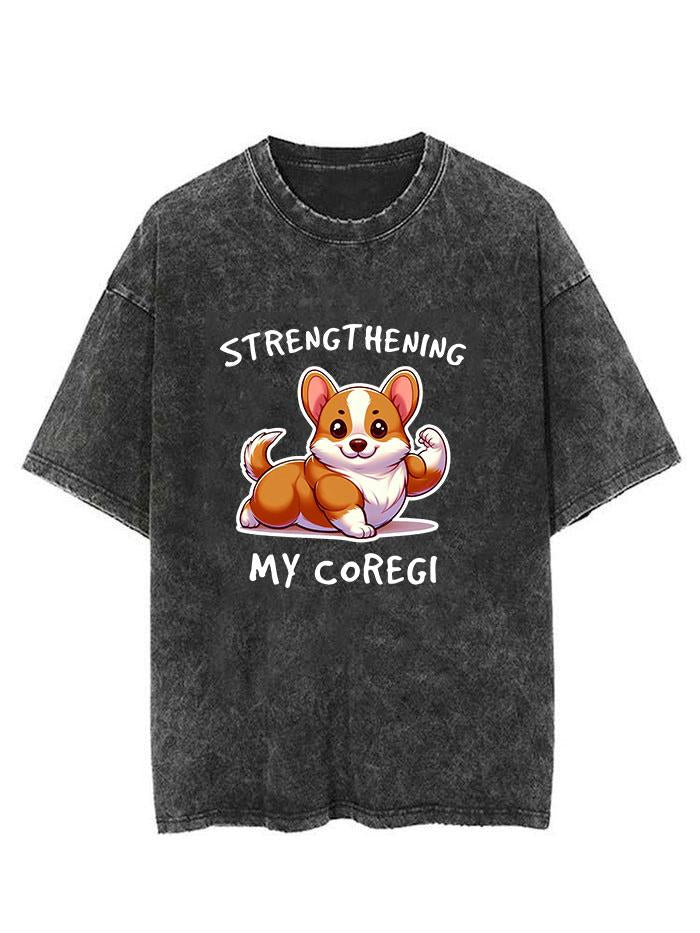 strengthening my coregi vintage Gym Shirt