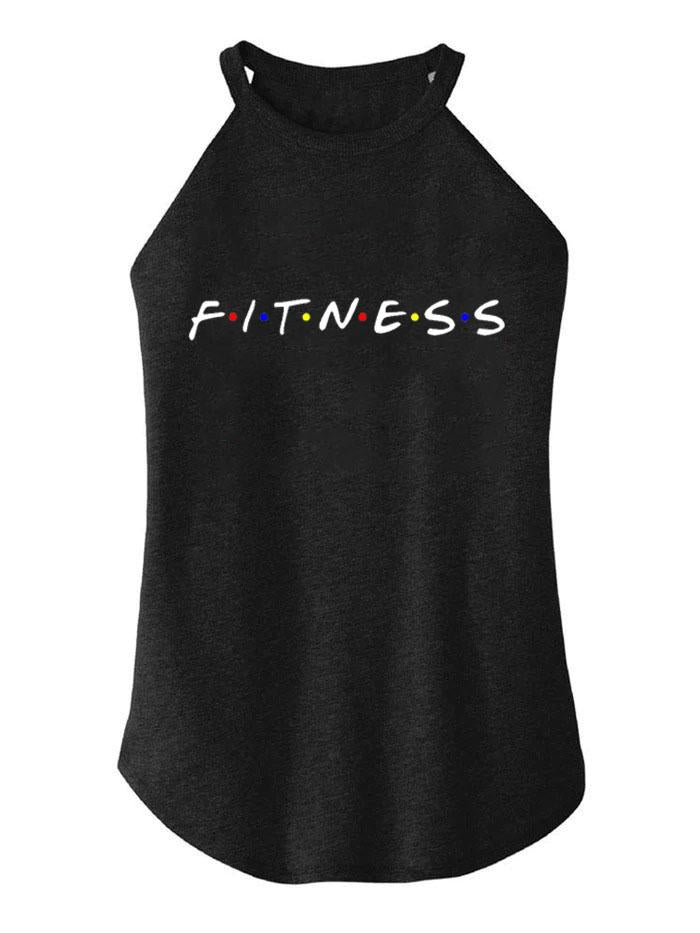 Fitness TRI ROCKER COTTON TANK