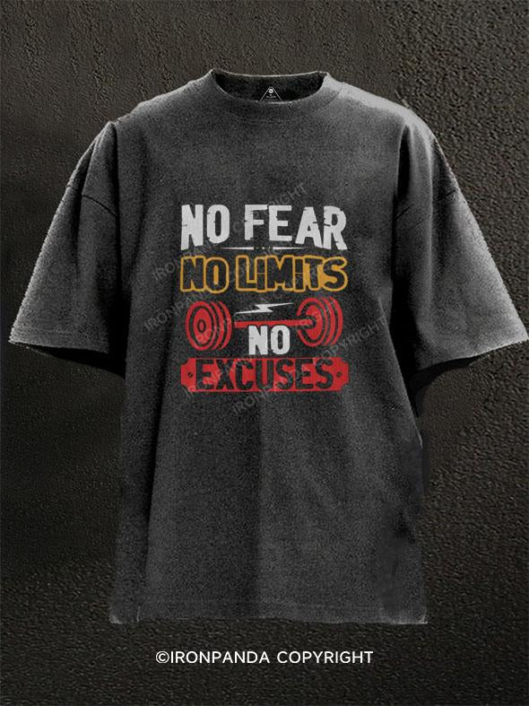 No Fear  Washed Gym Shirt