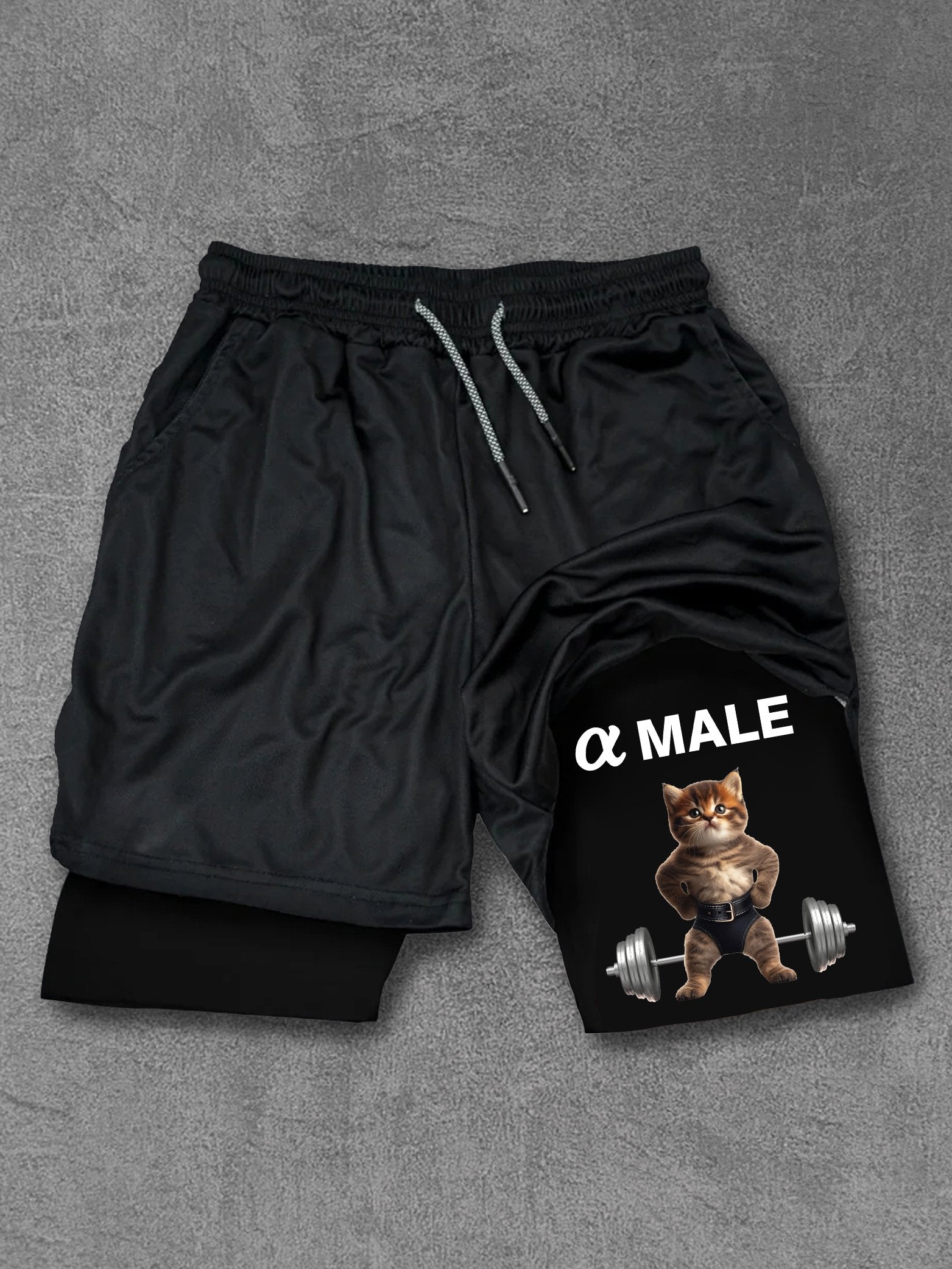 Alpha Male Cat Performance Training Shorts