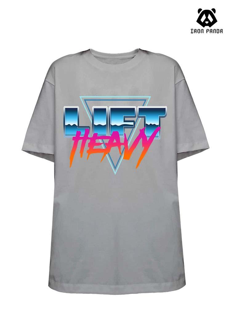 lift heavy Cotton Gym Shirt