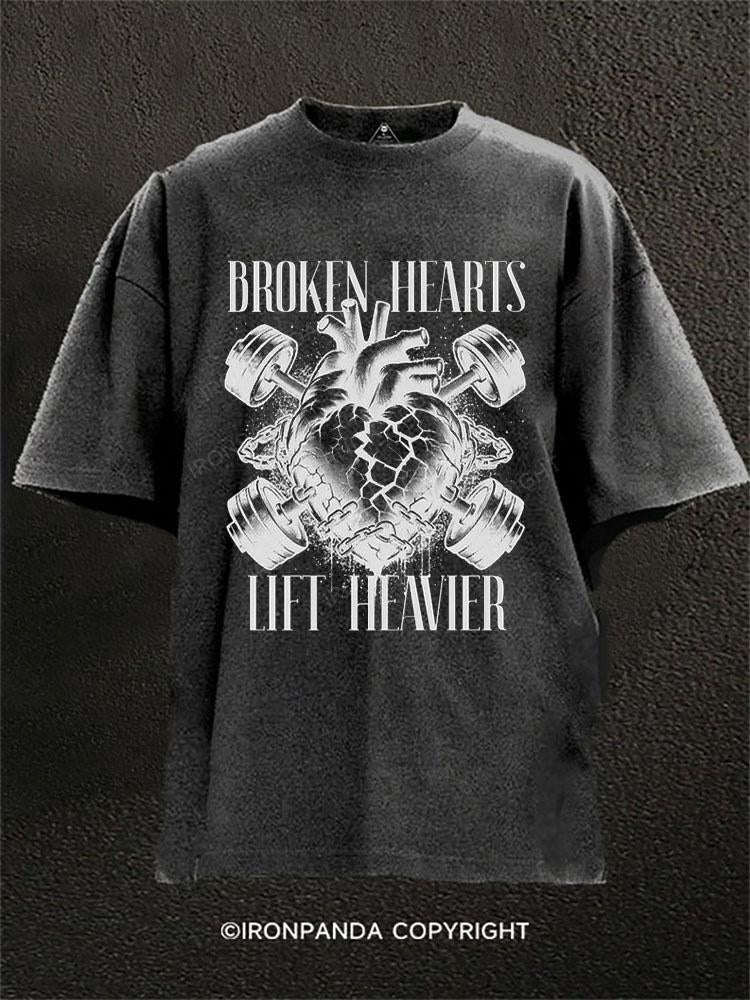 Broken Hearts Washed Gym Shirt