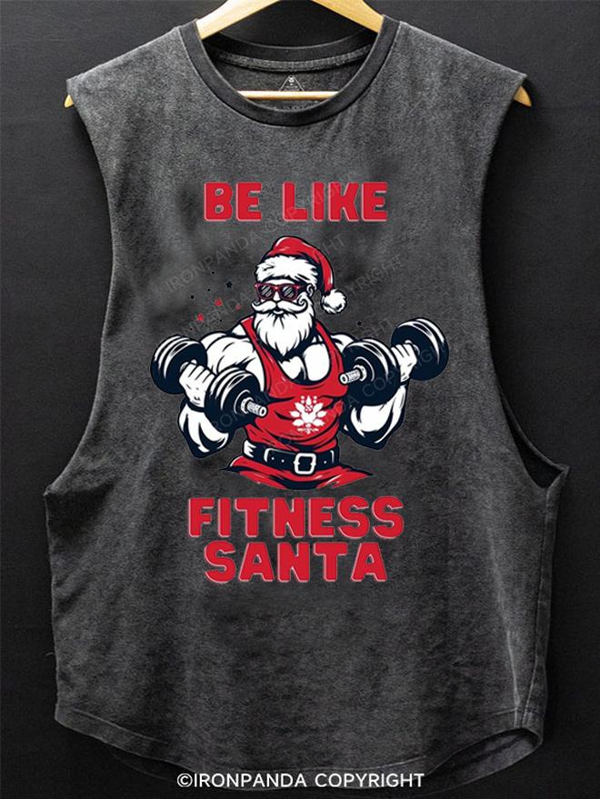 fitness santa SCOOP BOTTOM COTTON TANK