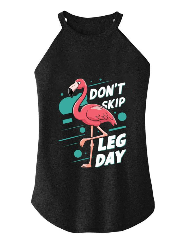 DON'T SKIP LEG DAY ROCKER COTTON TANK