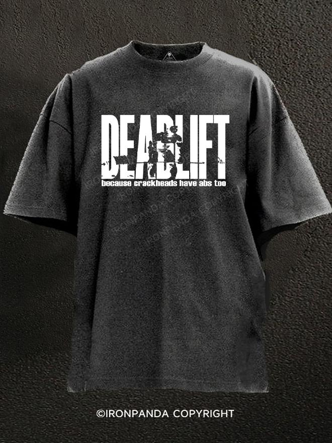 DEADLIFT Greeting Washed Gym Shirt