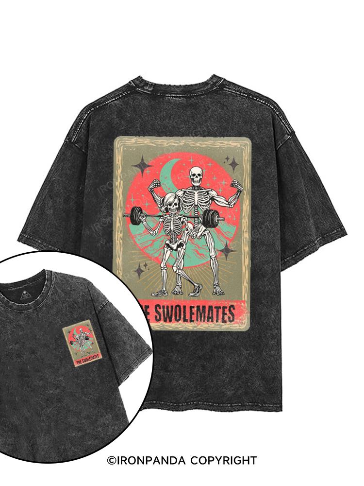 The Swolemates Tarot printed Gym Shirt