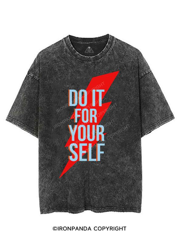 DO IT FOR YOURSELF VINTAGE GYM SHIRT