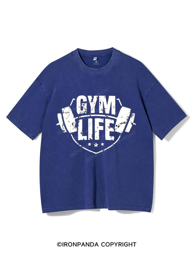 GYM LIFE VINTAGE GYM SHIRT