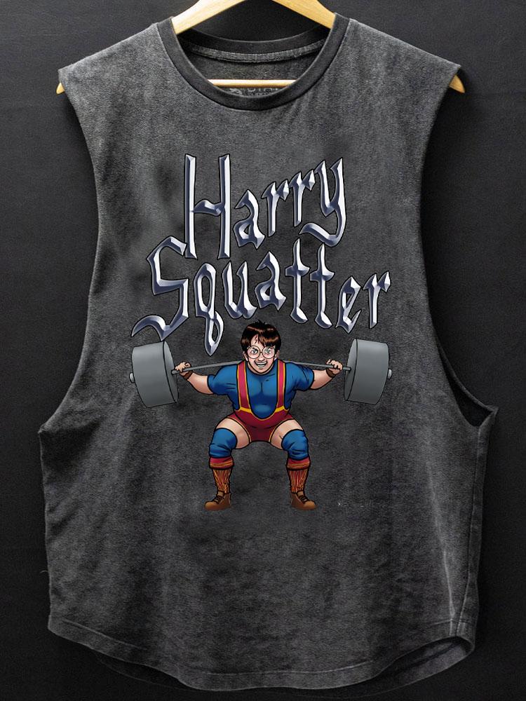 harry squatter SCOOP BOTTOM COTTON TANK