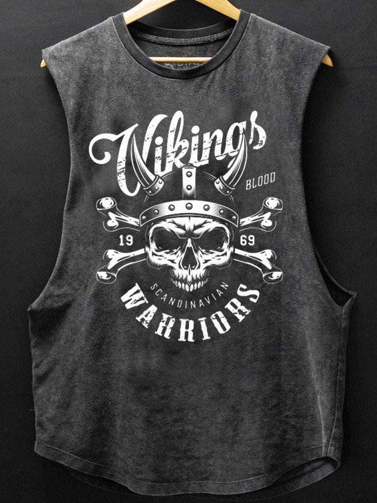 vikings worriors SCOOP BOTTOM COTTON TANK