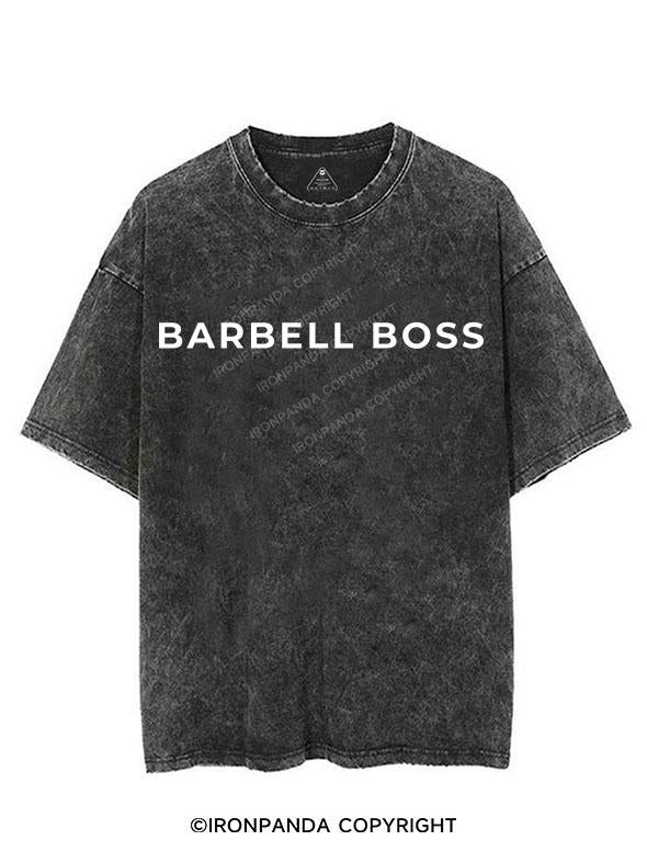 BARBELL BOSS VINTAGE GYM SHIRT